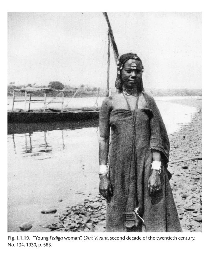 Nubian woman wearing shugga from Costumes of Egypt by Shahira Mehrez.jpg