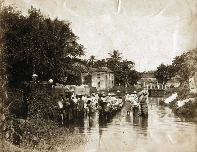 Johnston, J. (1890). Washday. [Photograph]. The Caribbean Photo Archive. https://www.caribbeanphotoarchive.com