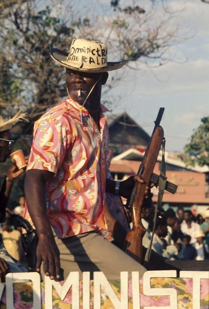 Haitian women, 1870. Clifton R Adams