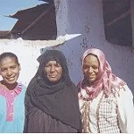 Three Nubian women together. Emery, J. (Photographer). Untitled. Flickr. 
© James Emery. Licensed under the Creative Commons Attribution 2.0 Generic (CC BY 2.0) license: https://creativecommons.org/licenses/by/2.0/
No changes were made to the origina