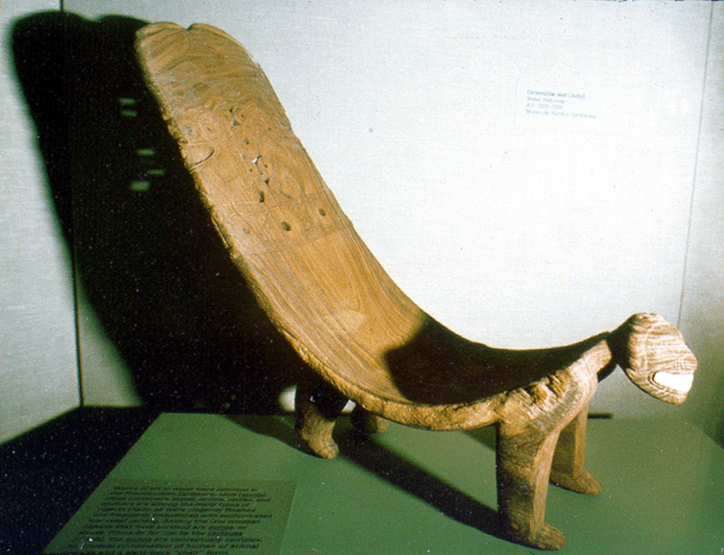 Tainos Duho Ceremonial seat