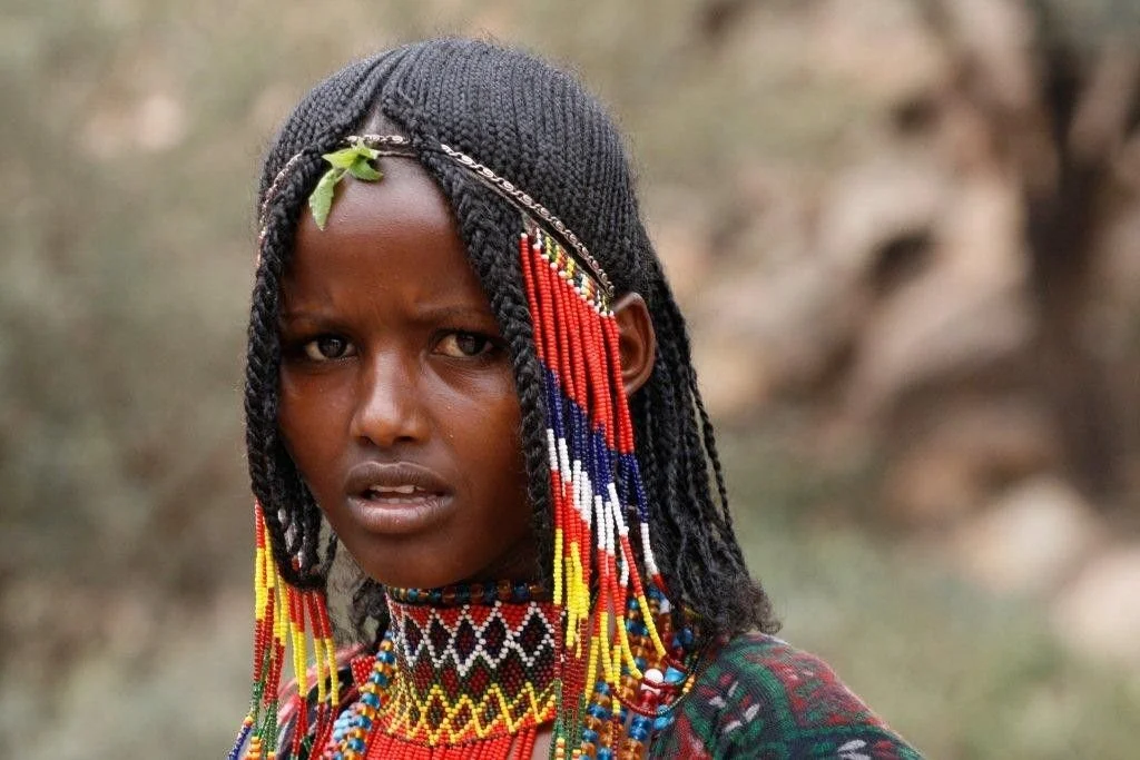 portrait of an Ethiopian woman 