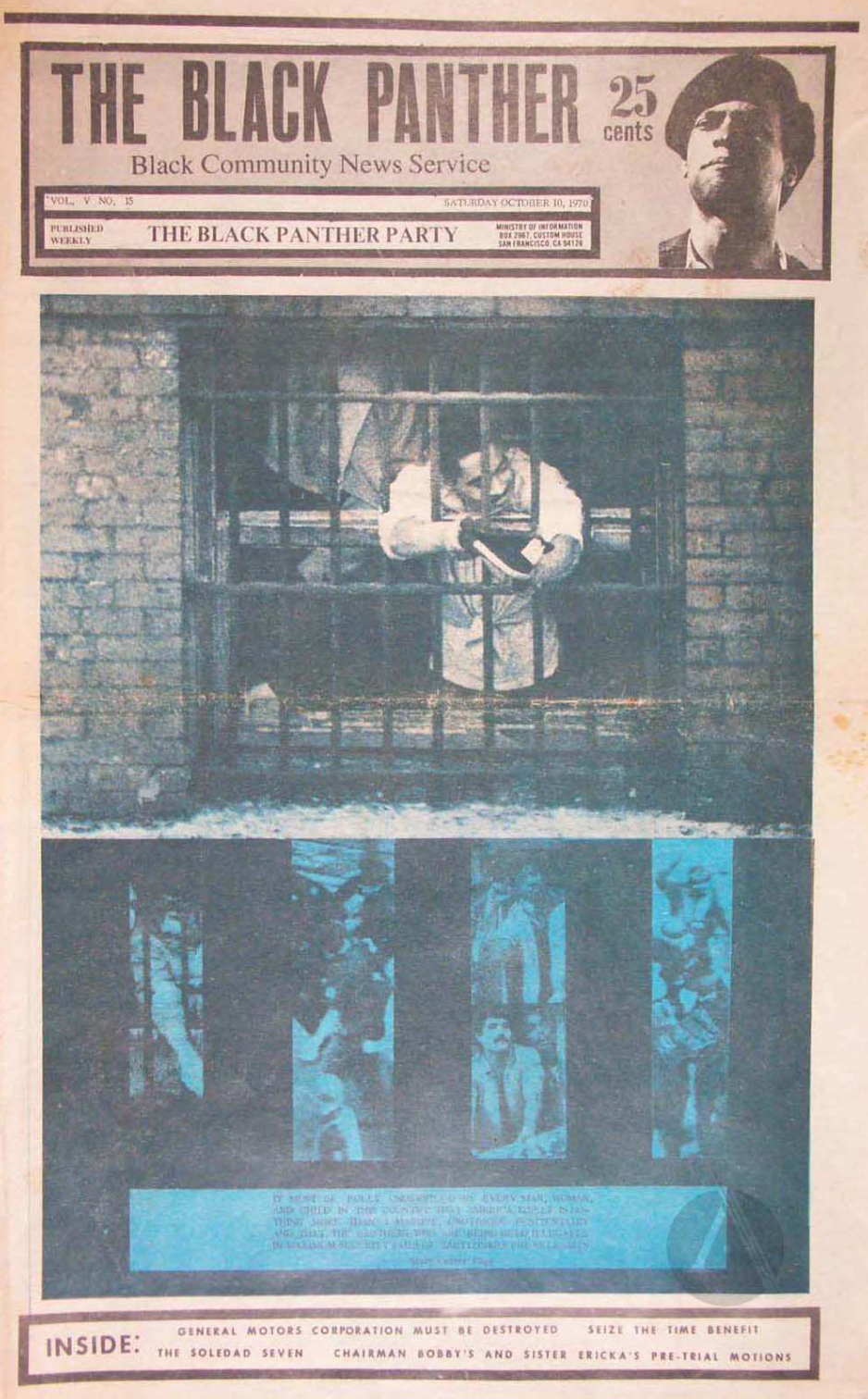 The Black Panther Black Community News Service 1970 Vol 15