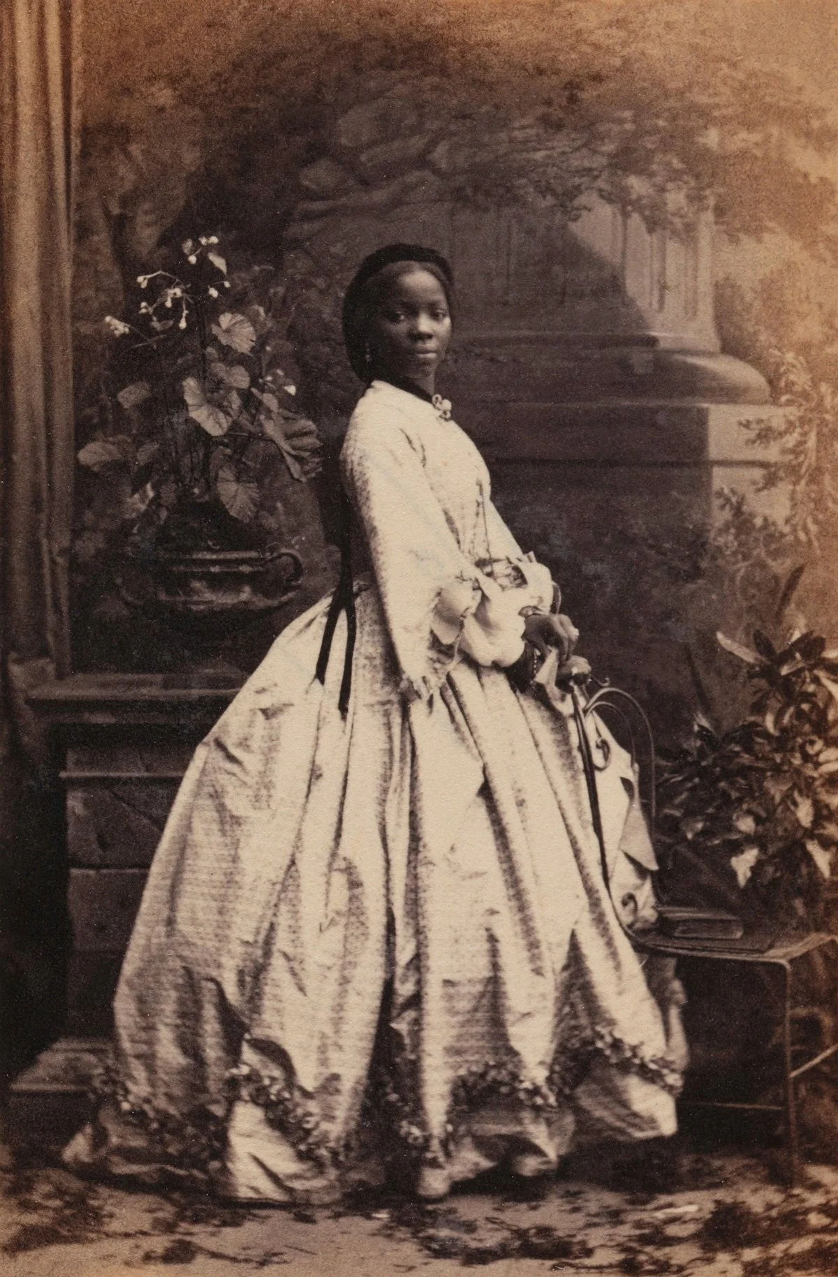Camille Silvy, Sarah Forbes Bonetta (Sarah Davies), 15 September 1862. © National Portrait Gallery London