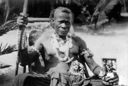 The Luba people, Twito-Kilukwe, a Luba Chief, 1930s.
