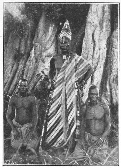 Chiefs of the Dahomey kingdom watch a festival. Circa 1890.
image credits: ati