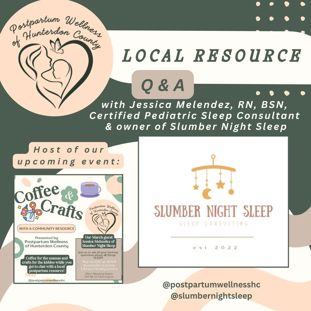 🌟 Local Resource Q&amp;A with Jessica Melendez 🌟

Meet Jessica Melendez, RN, BSN, Certified Pediatric Sleep Consultant &amp; owner of Slumber Night Sleep. **She is also the host of our March 12th Coffee &amp; Crafts event at the HC library! See the