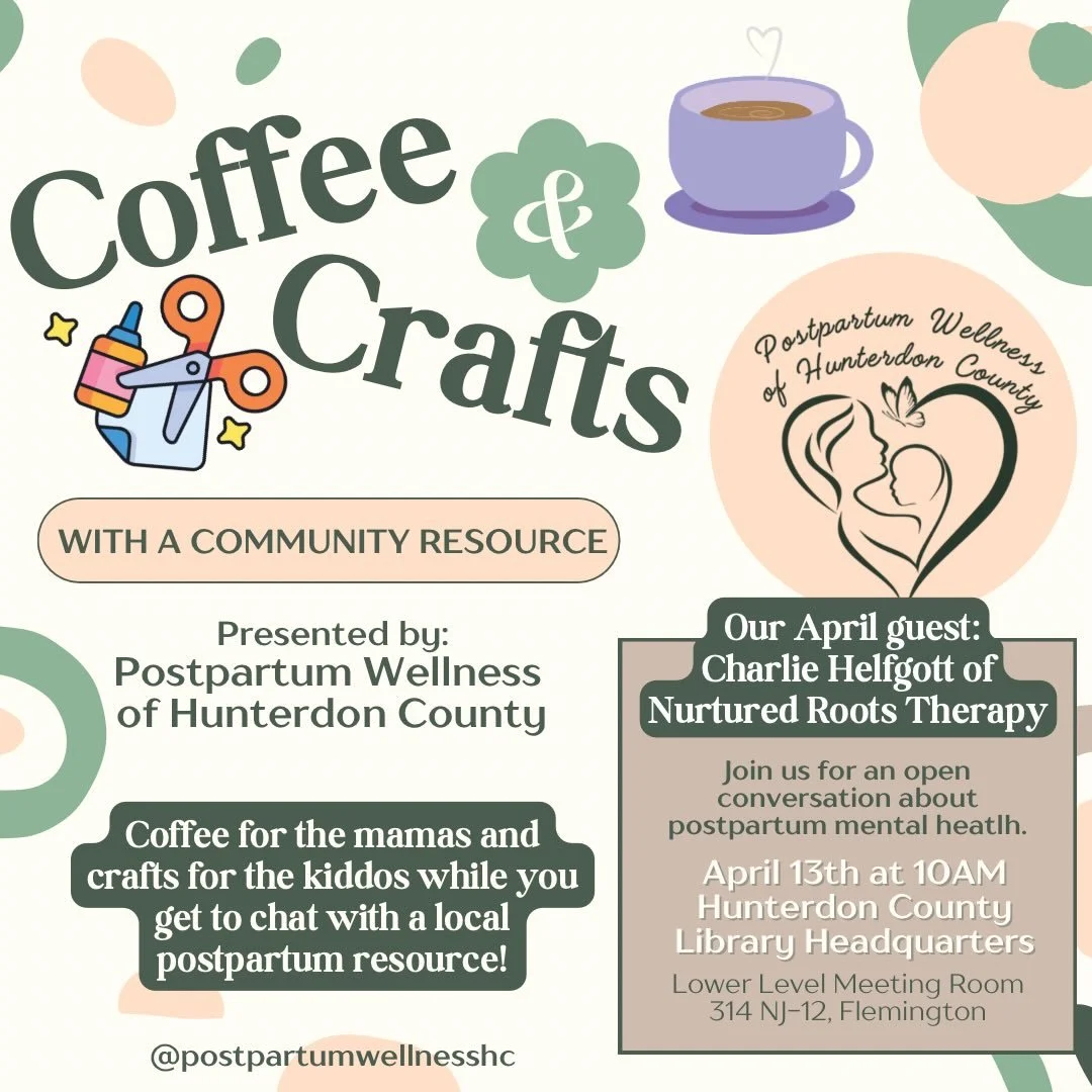 ☕️ Join us for April Coffee &amp; Crafts! 🧶

Come sip coffee, connect with fellow moms, and explore valuable postpartum resources &mdash; all while your little ones enjoy fun, simple crafts nearby! 🎨

This month, we&rsquo;re excited to welcome Char