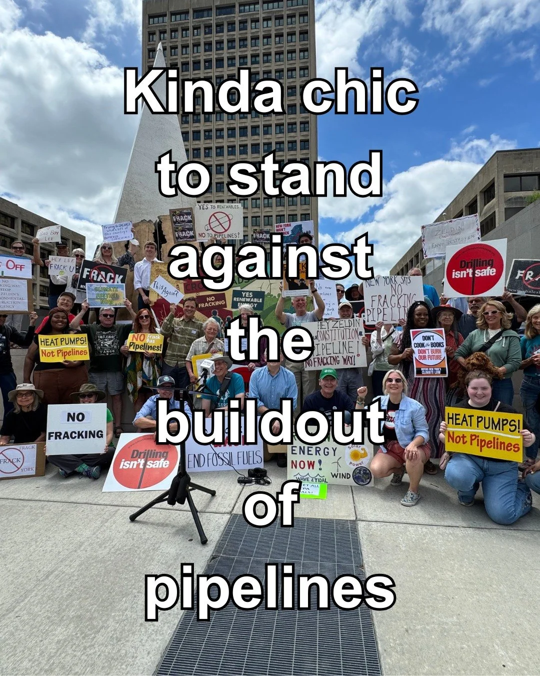 #Kindachic to stand against fossil fuels and protect your community from corporate greed.