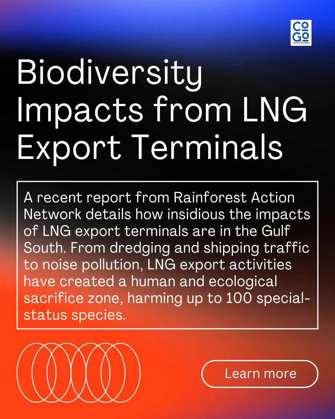 In case you need a reminder, LNG export terminals wreak havoc on the land, water, wildlife, and communities that surround them.

A recent report from @rainforestactionnetwork  takes a closer look at just how devastating those impacts are across the G