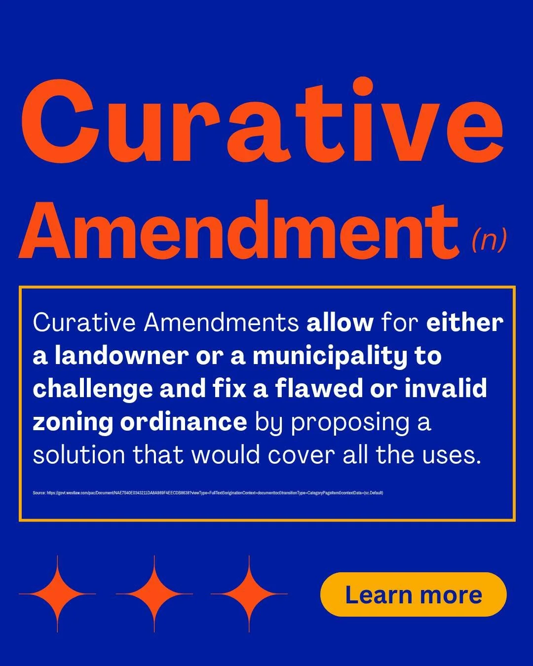 Local laws should work for the people who live in our communities, not leave residents without a voice when development proposals expose gaps or problems in existing ordinances.

In Pennsylvania, a curative amendment is a process under the Municipali