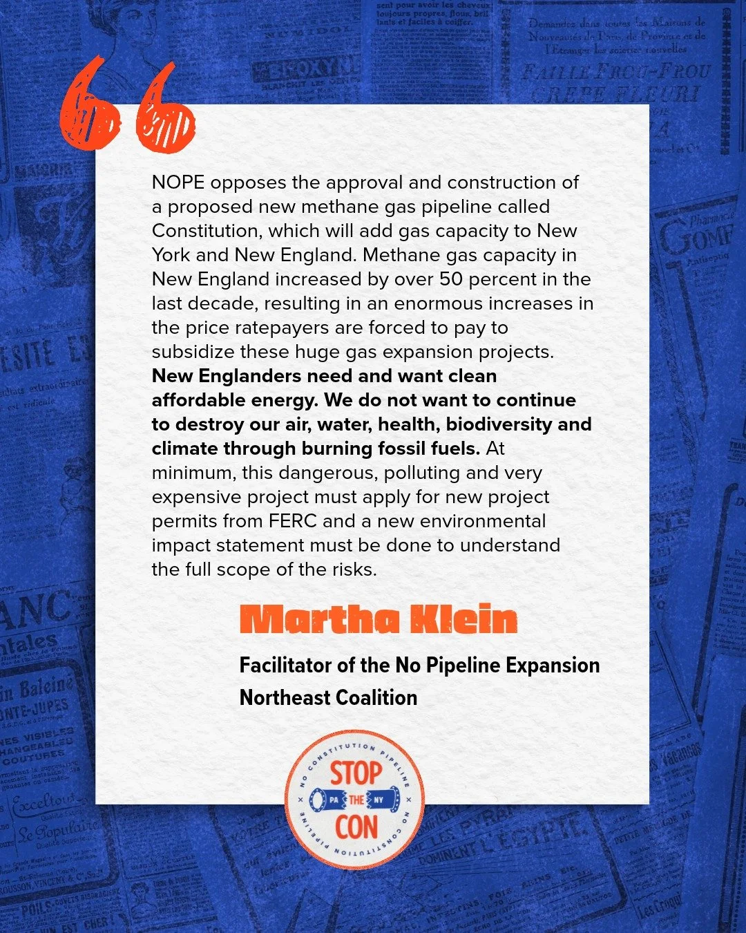 New York said no to the Constitution Pipeline in 2016. Why should that matter to New England? Because the ability of states to protect their water, land, and communities matters across the #Northeast.

In 2016, New York denied the Constitution Pipeli