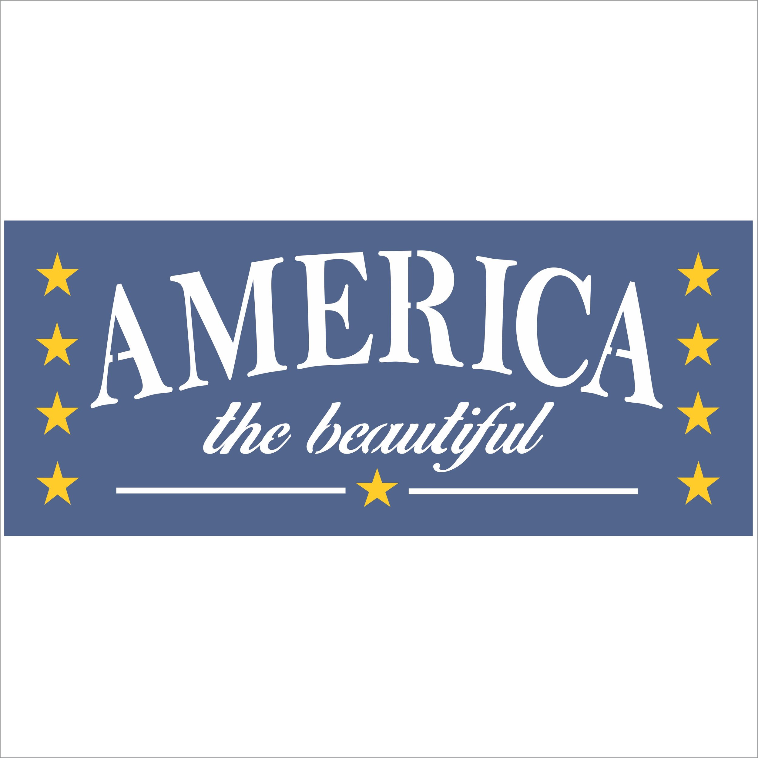 AMERICA the  beautiful #2285