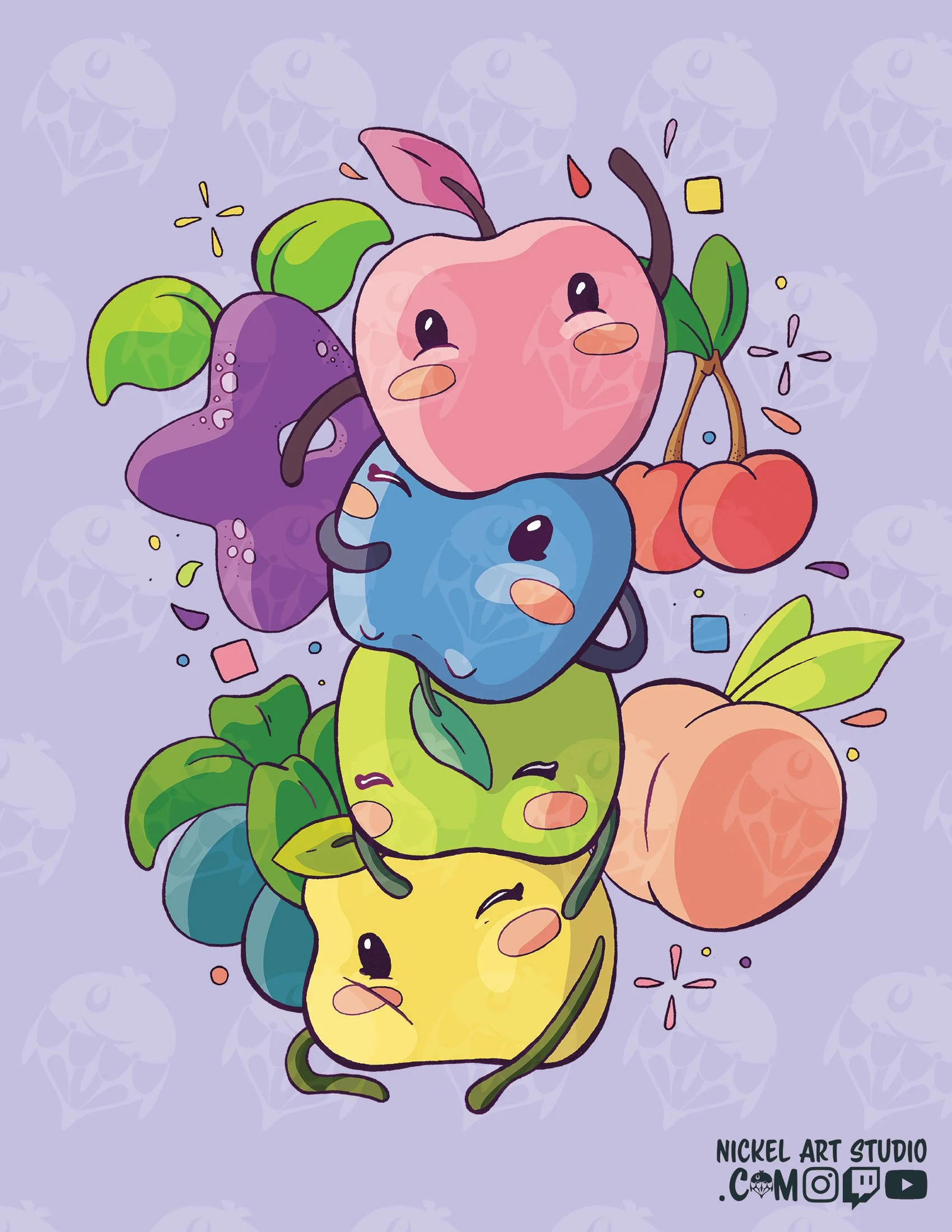Stardew Junimo Stack Color Page Printable Download
