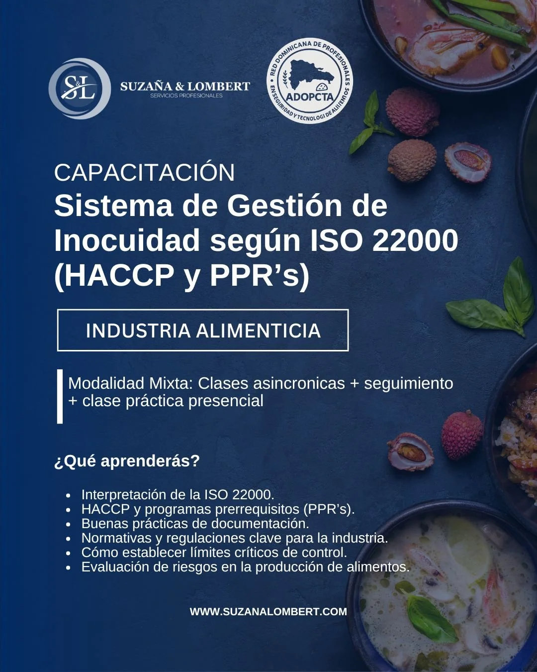 Auditorías Internas Combinadas: ISO 22000, HACCP & FSSC