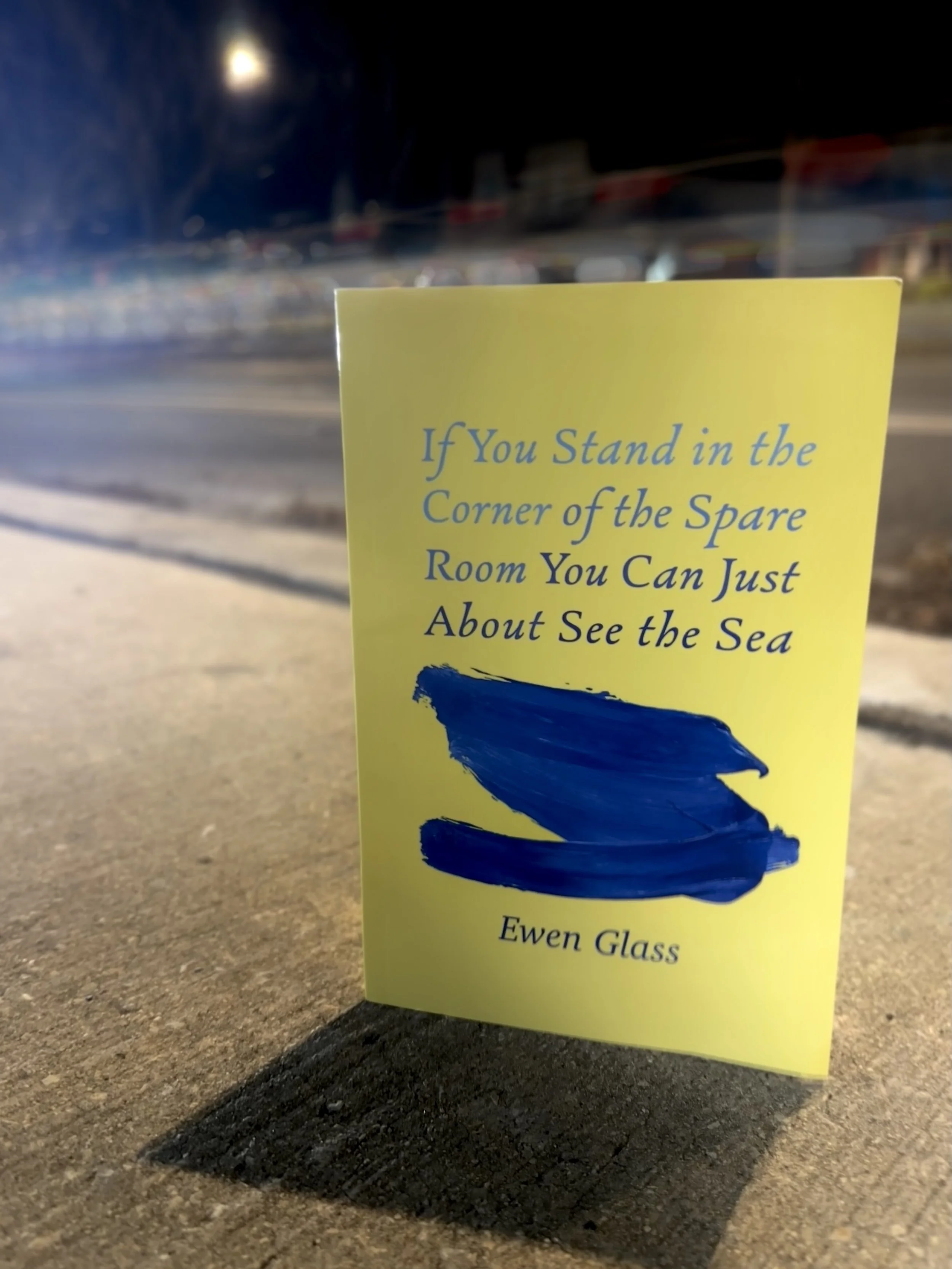 New Chapbook from Ewen Glass