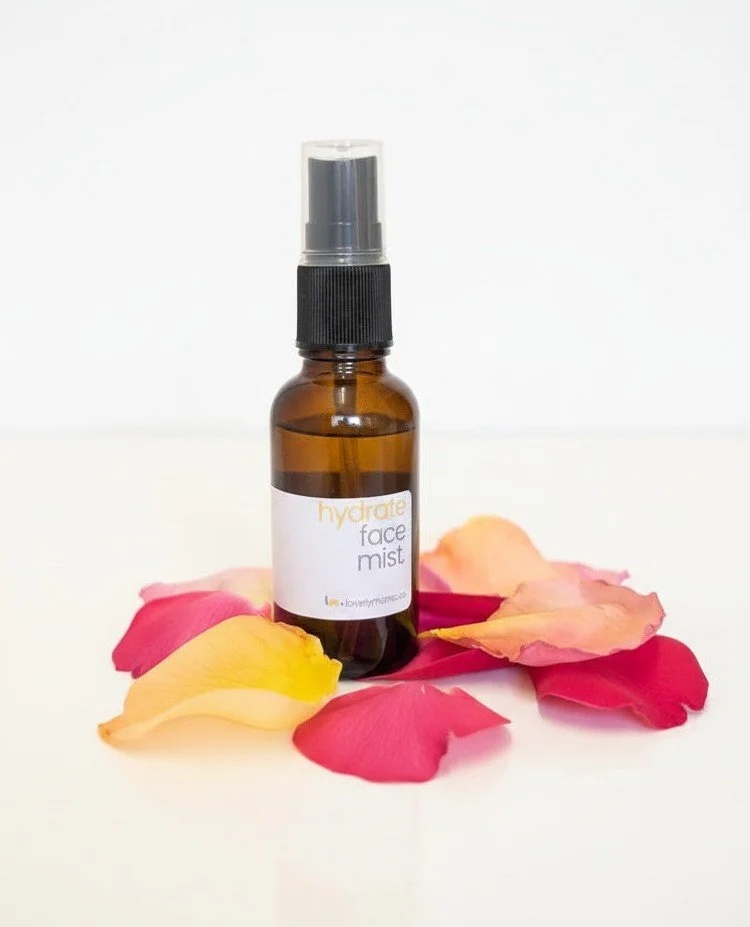 HYDRATE FACE MIST  | 100% Natural Hydrating Face Mist with Rose Water