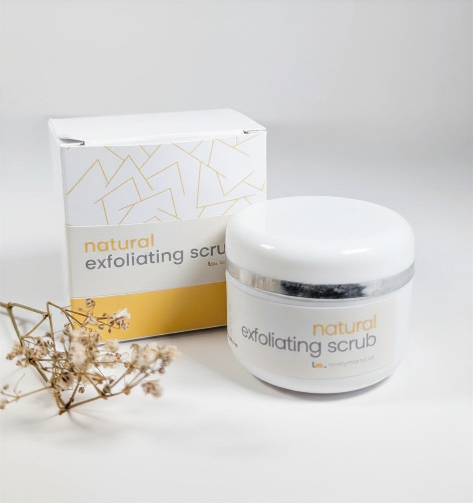 NATURAL FACE SRUB | exfoliating facial care - Vegan Skincare | Gentle Facial Polish | Handmade | For Cleansed & Refreshed Skin