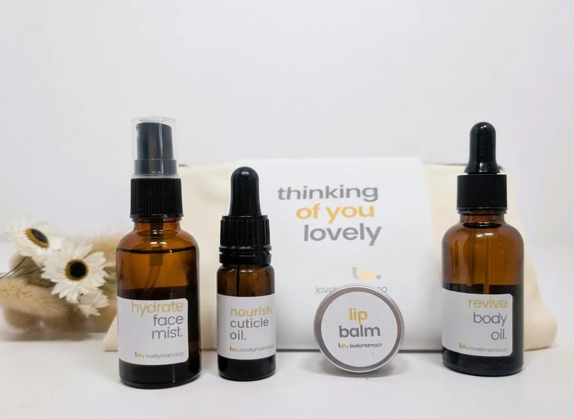 Thinking of You Gift Set | Self Care Pouch | Natural Skincare Gift