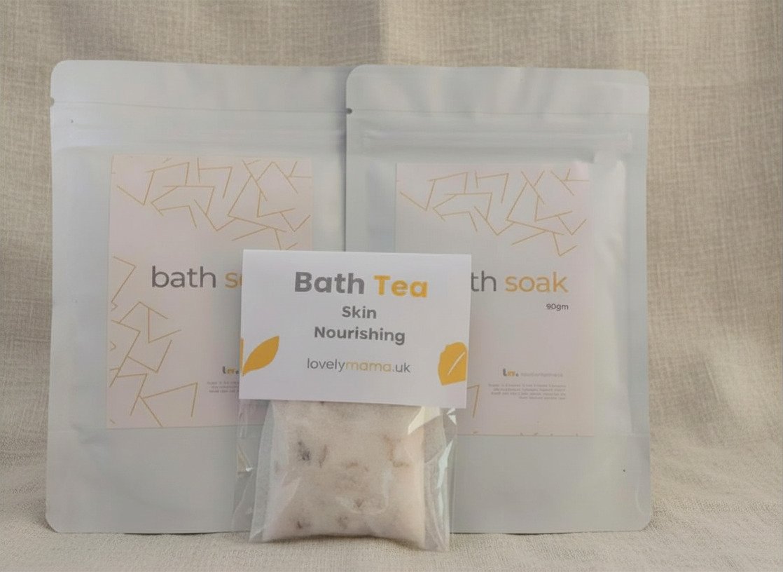 Pamper Letterbox Gift  magnesium Bath Soak Set