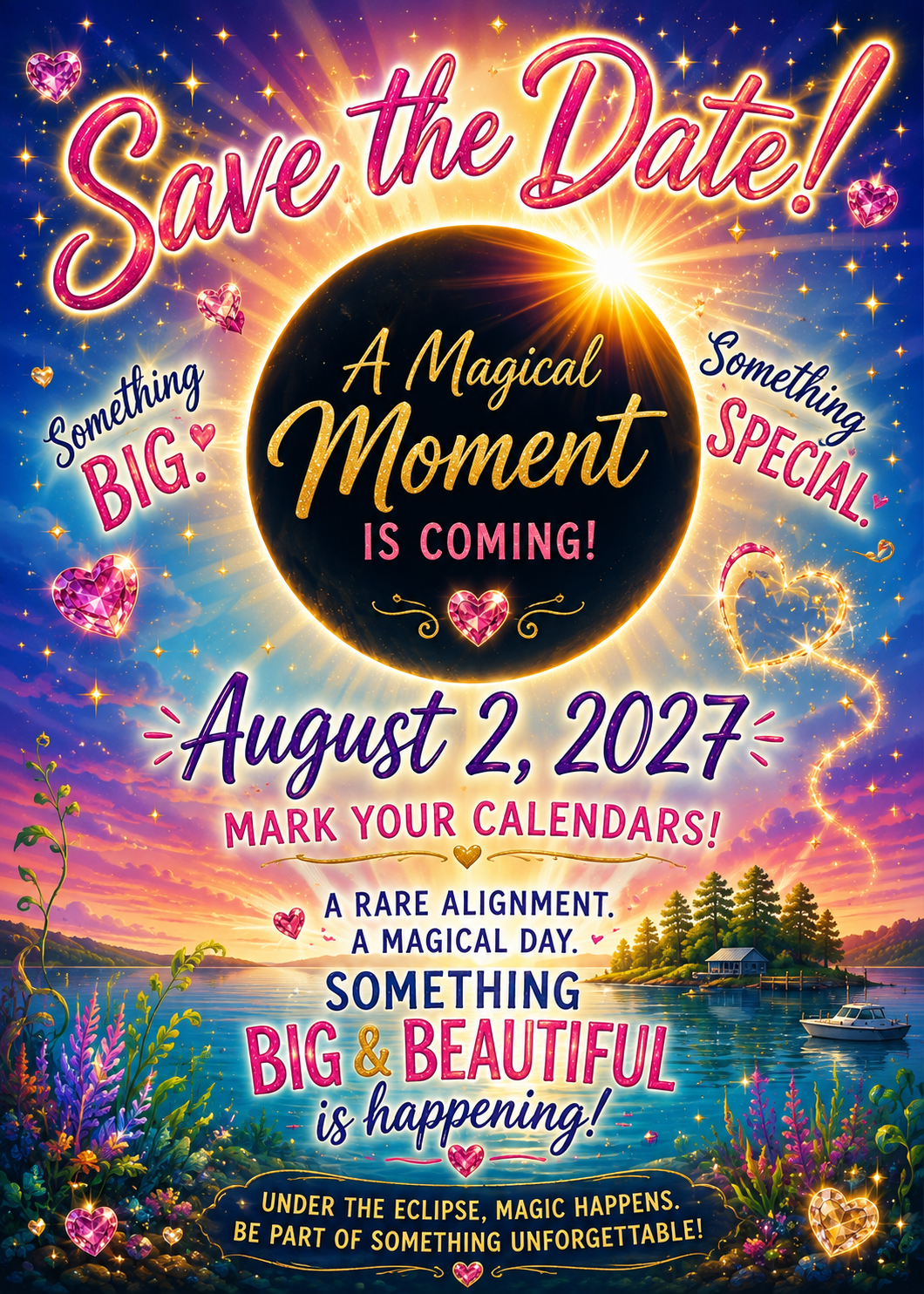 Heaven on Earth is happening and you are invited! So, save the date!