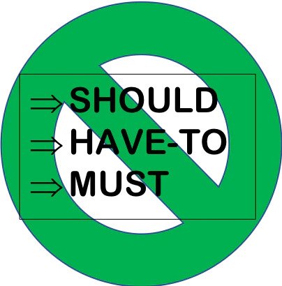 Freedom From the Have-tos, Musts and Shoulds