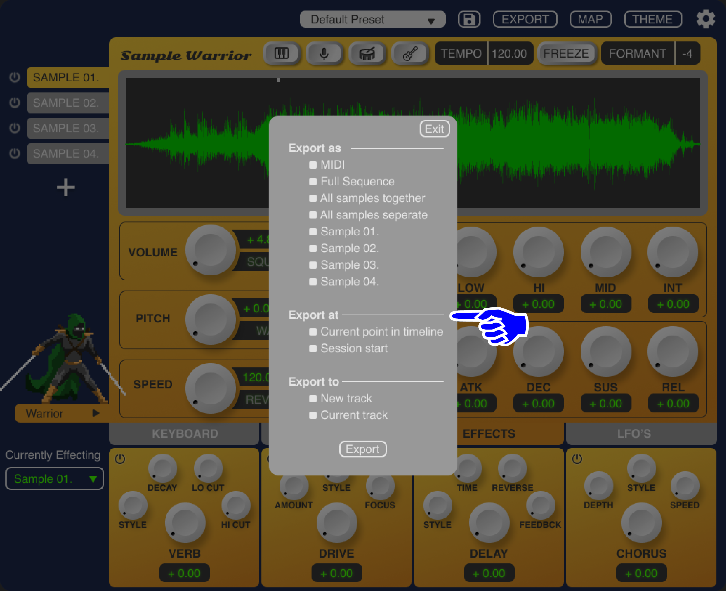 Lines are added to section headers to make sections more obvious
