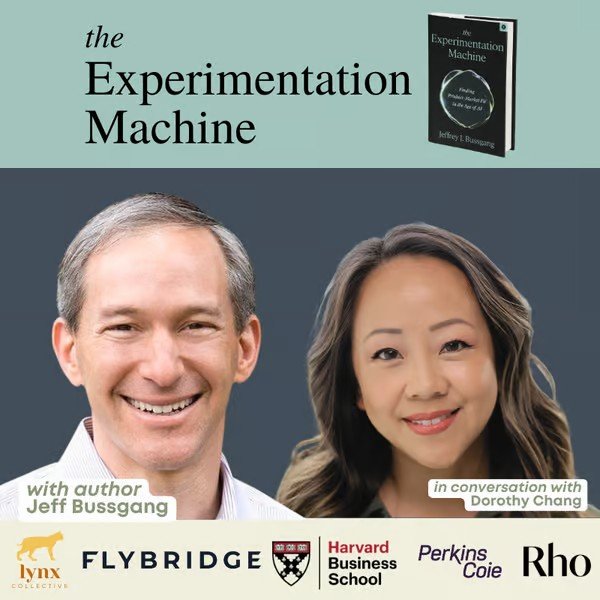 Book Talk & Reception with "The Experimentation Machine: Finding Product-Market Fit in the Age of AI" author Jeff Bussgang, Flybridge