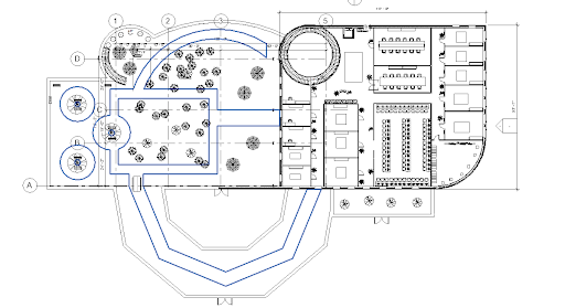 Keystone Library 2nd Floor, Revit
