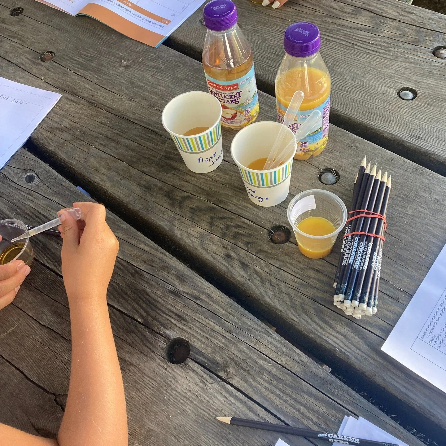 This year's &quot;Be a Health Scientist!&quot; lessons (written by the GSK Science in the Summer program) continue to offer fun, kid-friendly ways to explore health careers. This week we explored the role of a Dietician.

These photos show Trinity Co