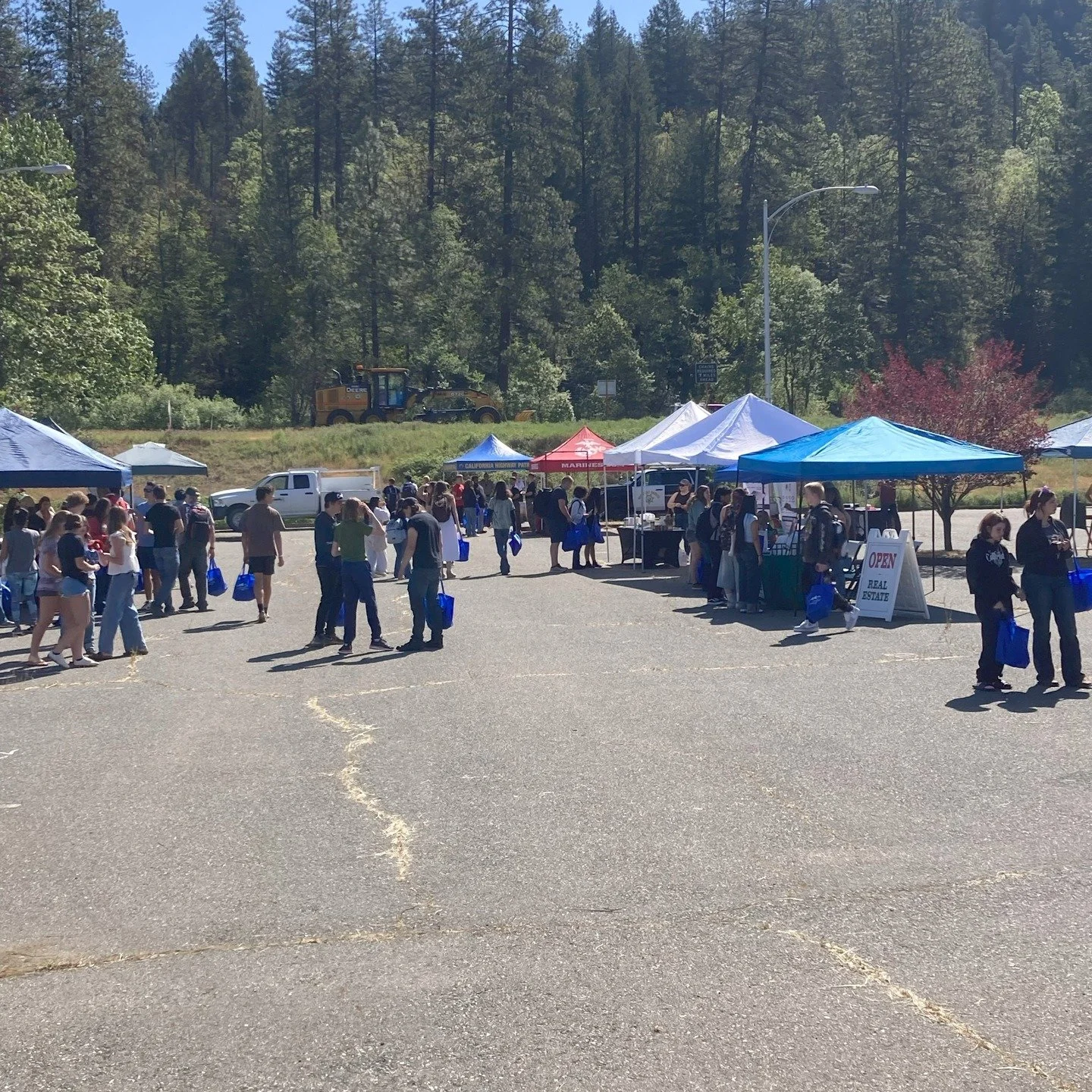 The 2025 College and Career Expo was a huge success! We're still riding the high of a fun-filled event two weeks later.

We had 150 students attend: 58 from Hayfork High, 70 from Trinity High and Alps View, 7 from RISE Academy, and 15 from Southern T