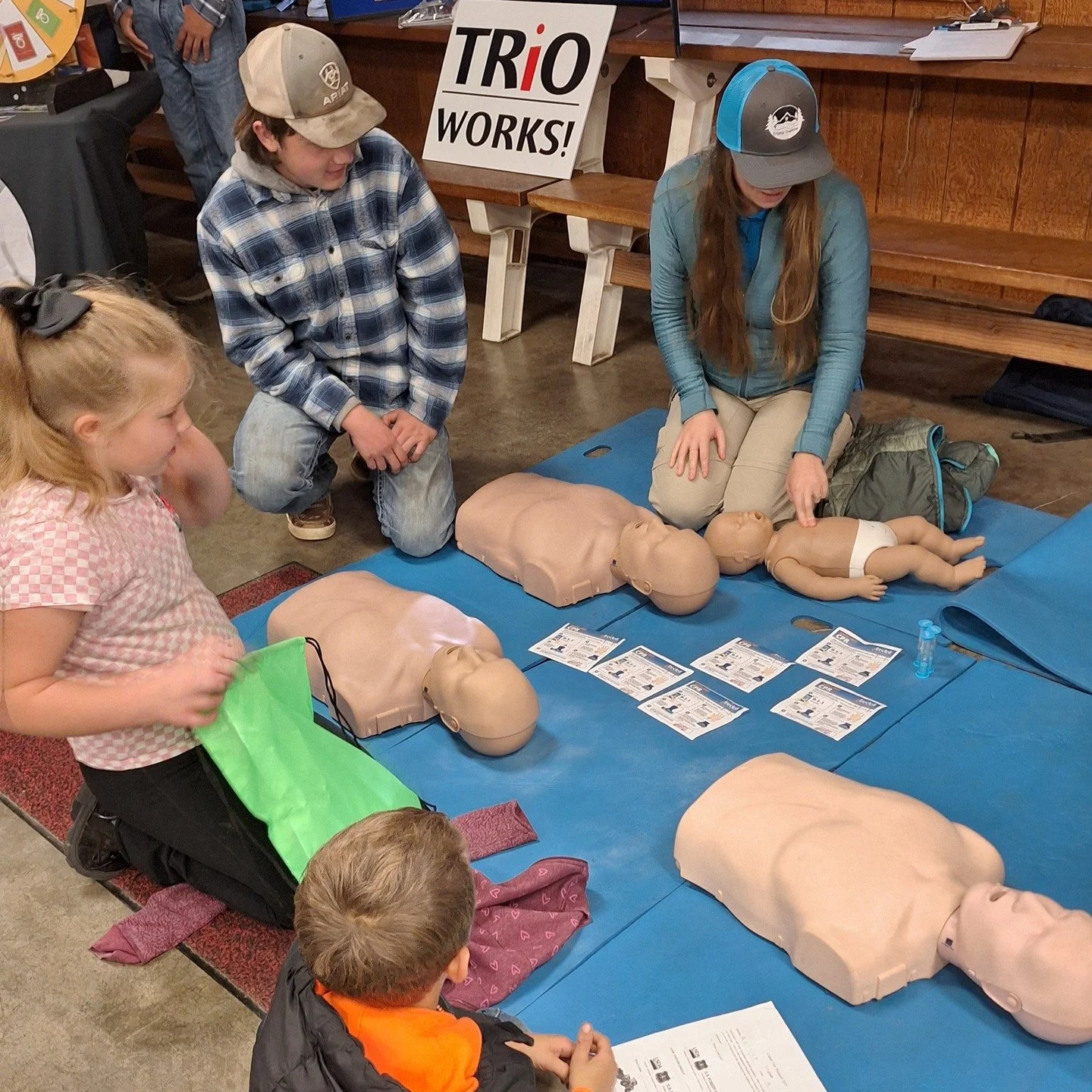 Last Wednesday, we attended the annual Southern Trinity Career Fair! Eighty-three (83) K-11 students learned about various career pathways with age-appropriate activities from industry partners. 

Trinity Together focused on healthcare pathways, teac
