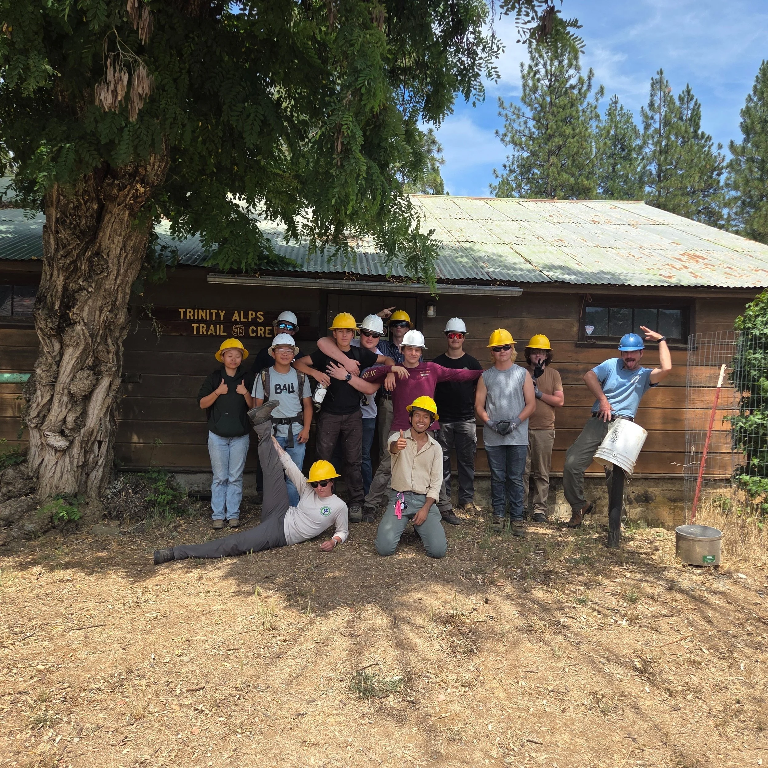Trinity County's Youth Conservation Crew (YCC) season is officially underway! 
Our crew kicked off the season with a full week of Orientation, Wilderness/CPR/First Aid training, and tool education and maintenance with the U.S. Forest Service. We&rsqu