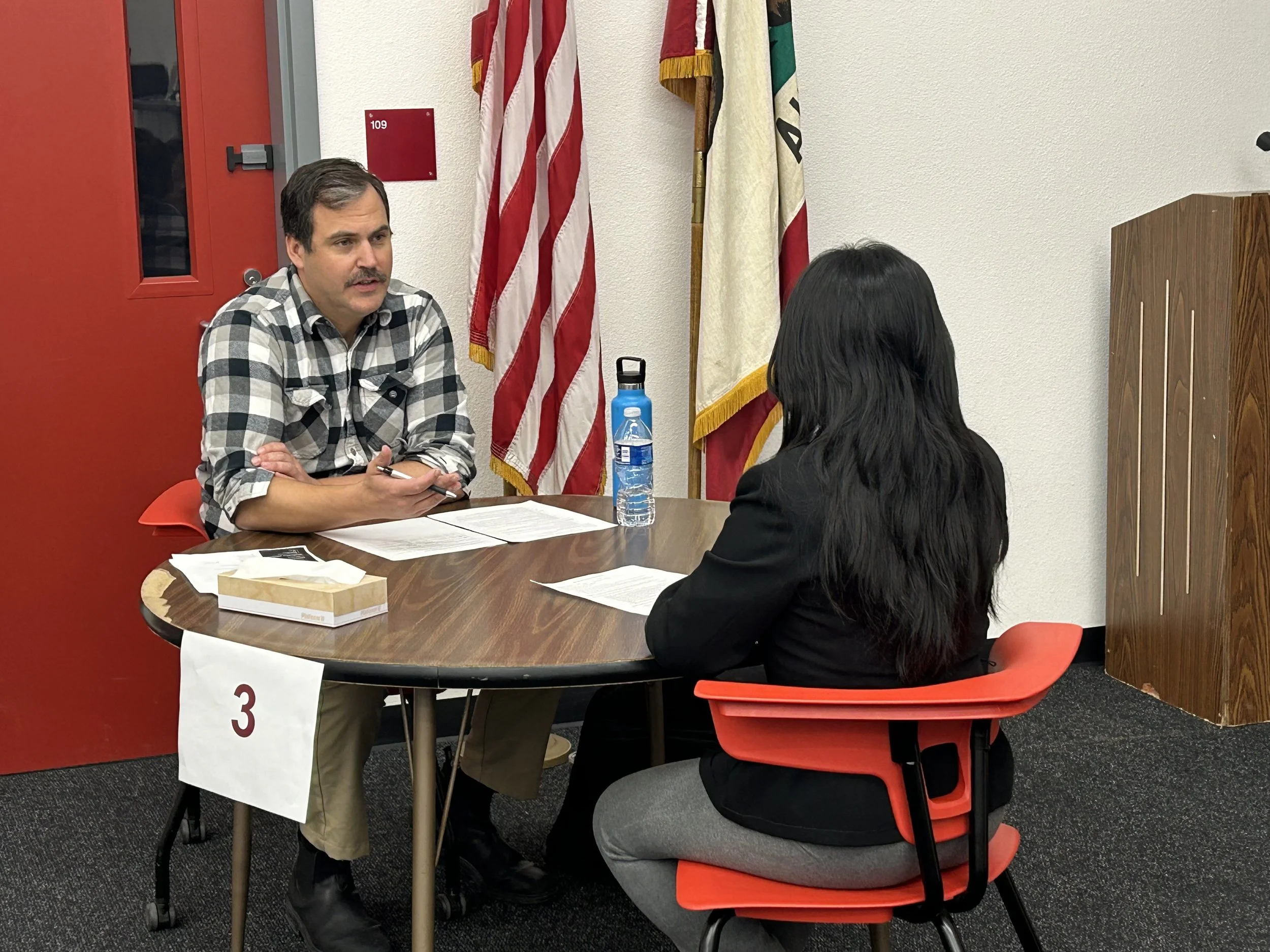 Job Readiness and Employability.
Mock interviews were held for 63 Hayfork High and Trinity High seniors to hone their employability skills.