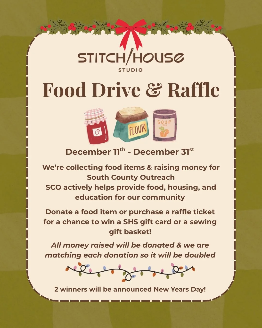 Hello Stitch House community! 
When we opened Stitch House, we wanted it to align with our love for community, and being an active participant in embodying the change we want to see in the world. We understand how many people&rsquo;s lives have chang