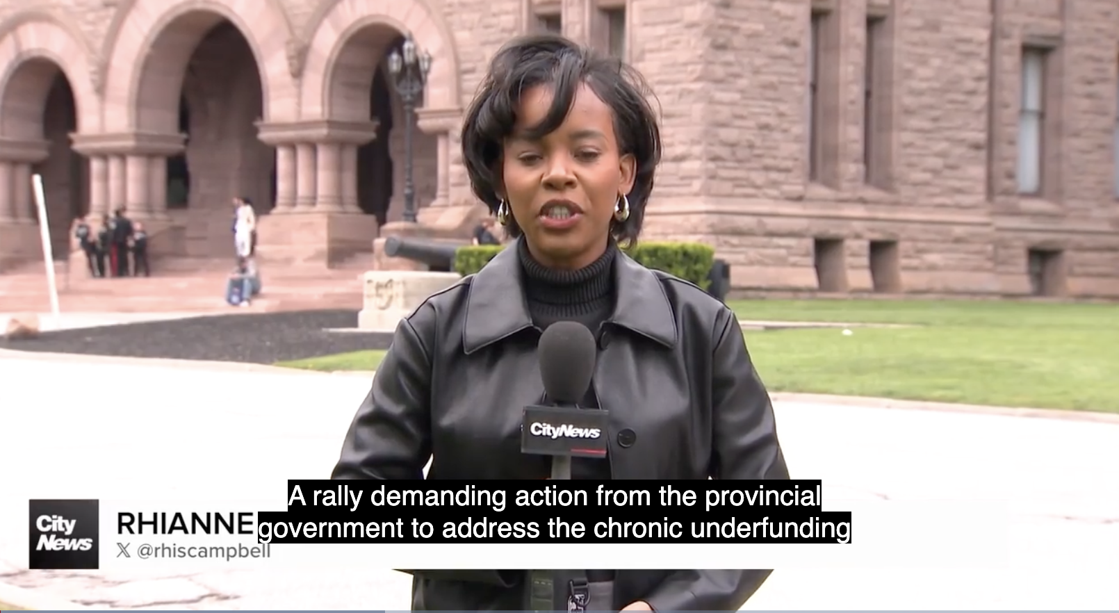 Watch: Queens Park Rally calls for Provincial Government to End Cuts to Public Education