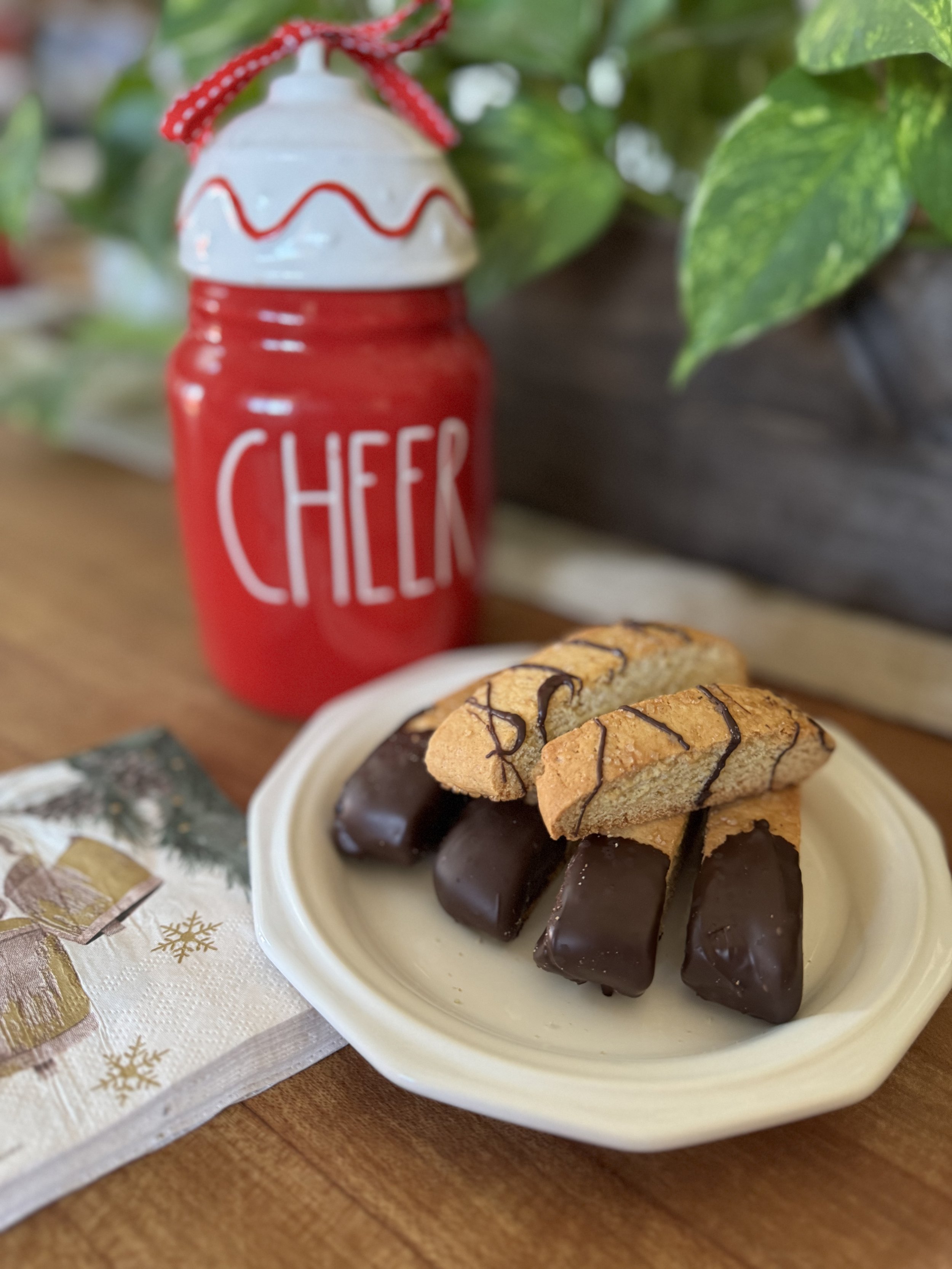 Vanilla Chai Biscotti