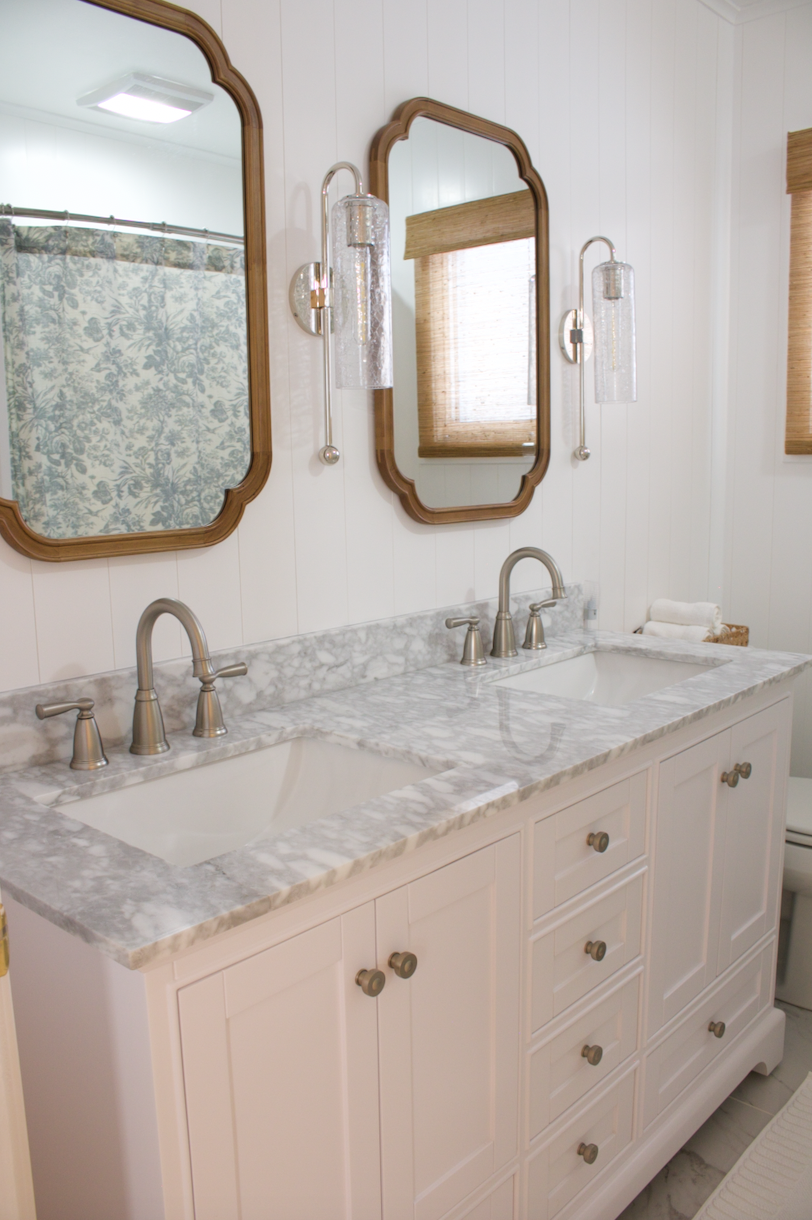 Coastal Traditional Bathroom Reno