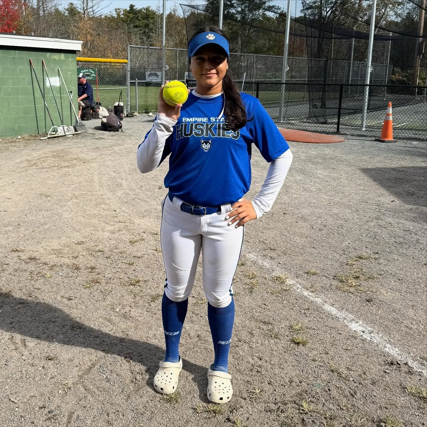 Home Run Alert!🥎 
Congrats to @isabella.duverge with the over the fence homerun at New England’s Finest this weekend. @estatehuskies @eshuskiesli18upetruskie #GDTBAH #DogsUp @3n2sports