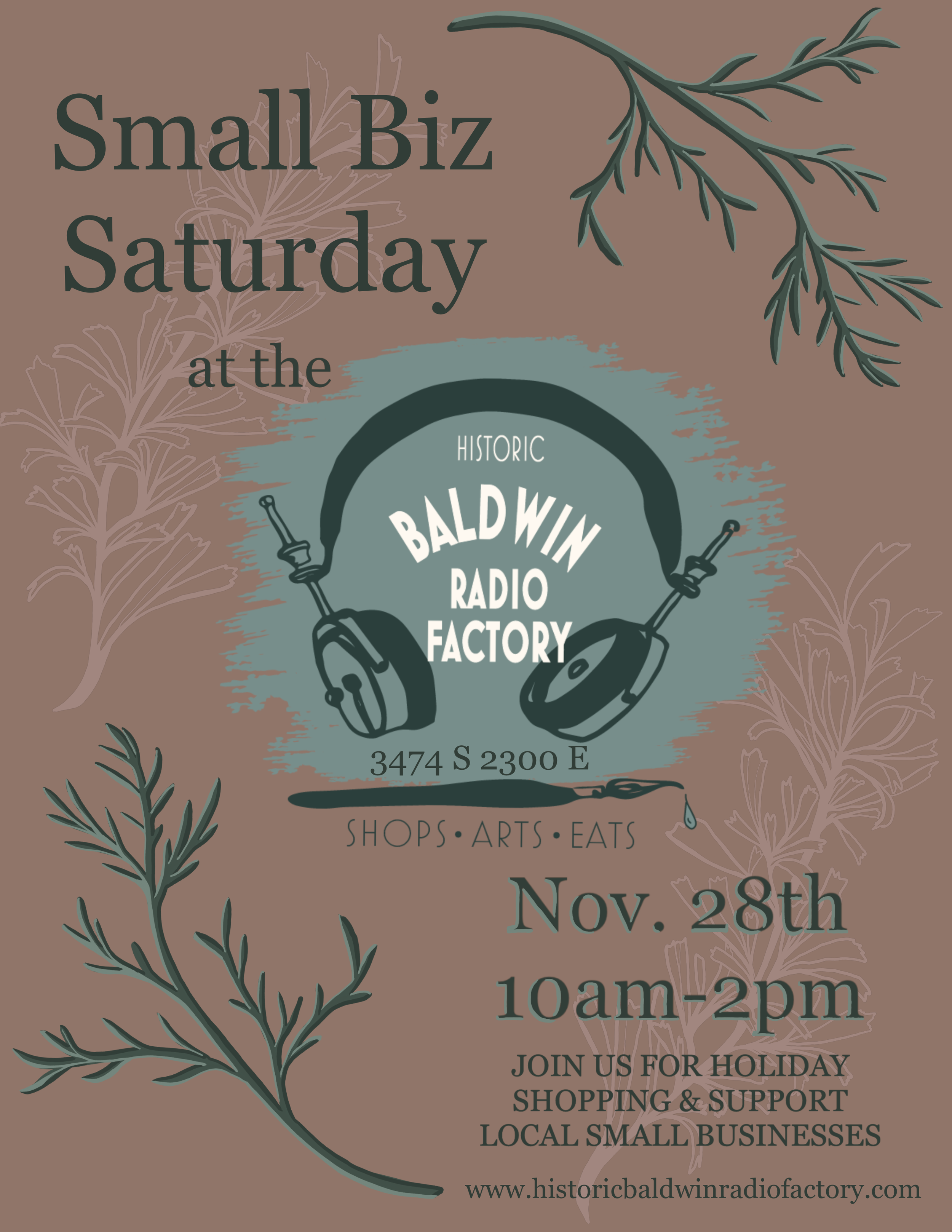 Small Biz Saturday Open Studios