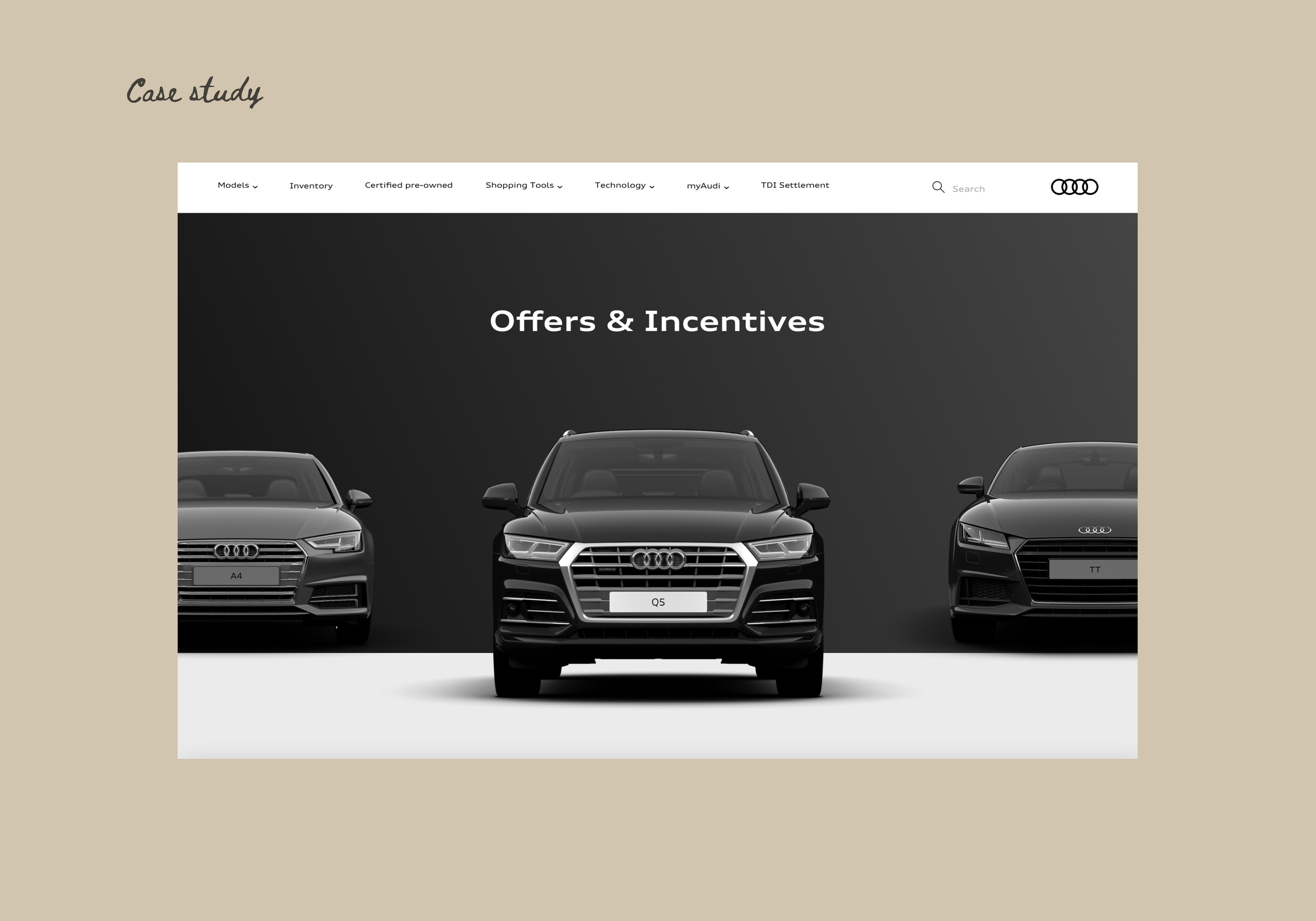 Audi Special Offers: Delivered a 6% conversion rate increase with targeted design improvements.