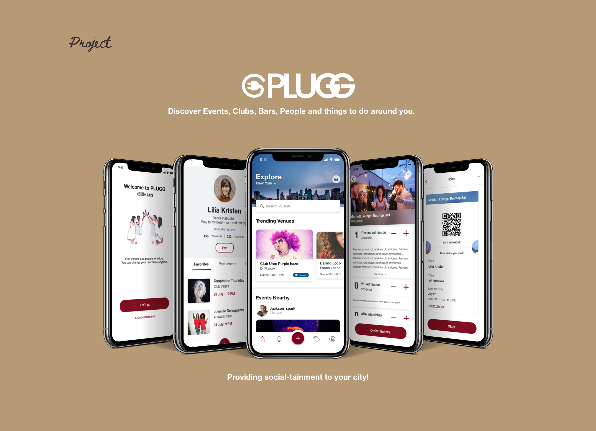 Plugg Events: Delivered a mobile app from concept to launch