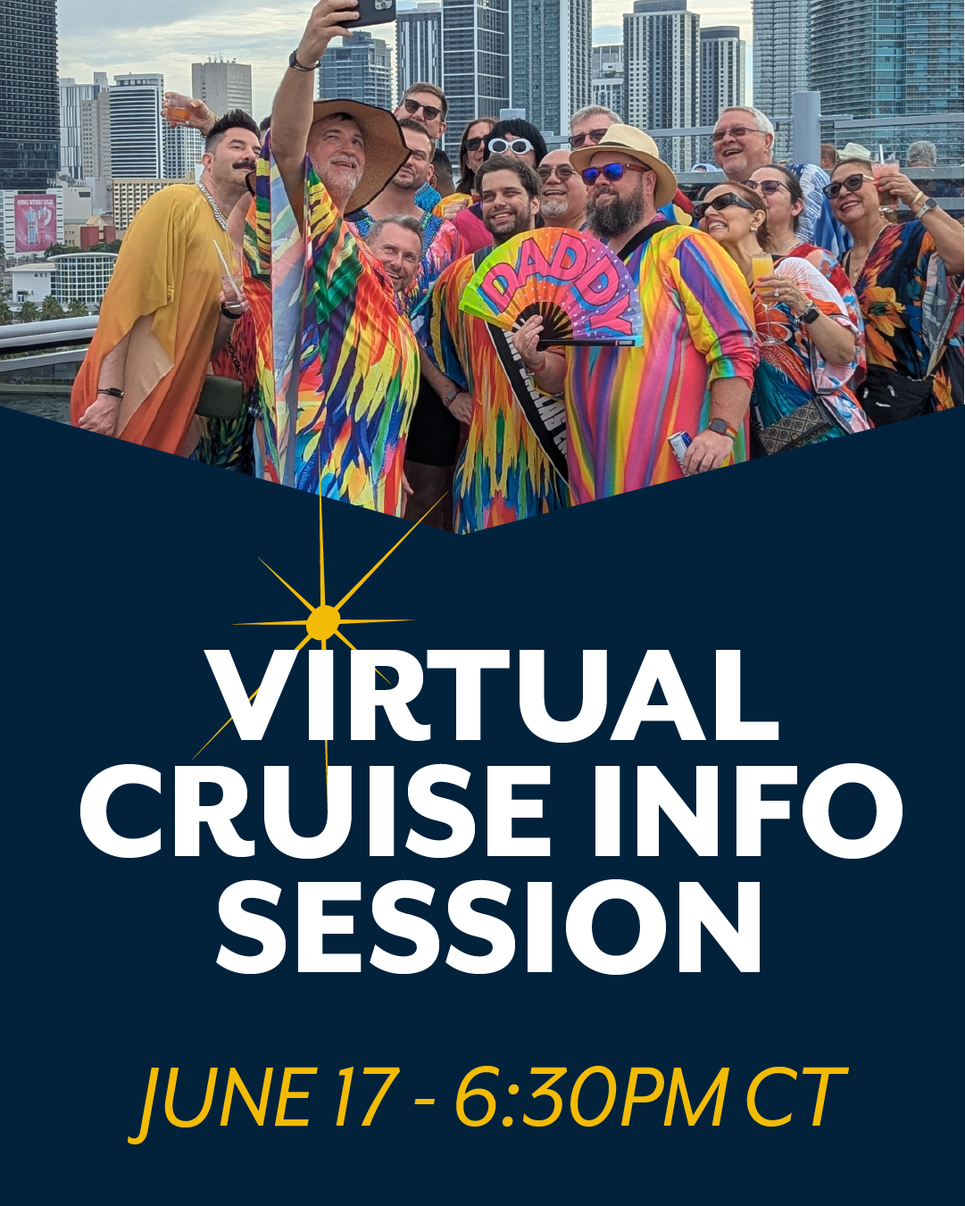 Learn more during a Virtual Cruise night 