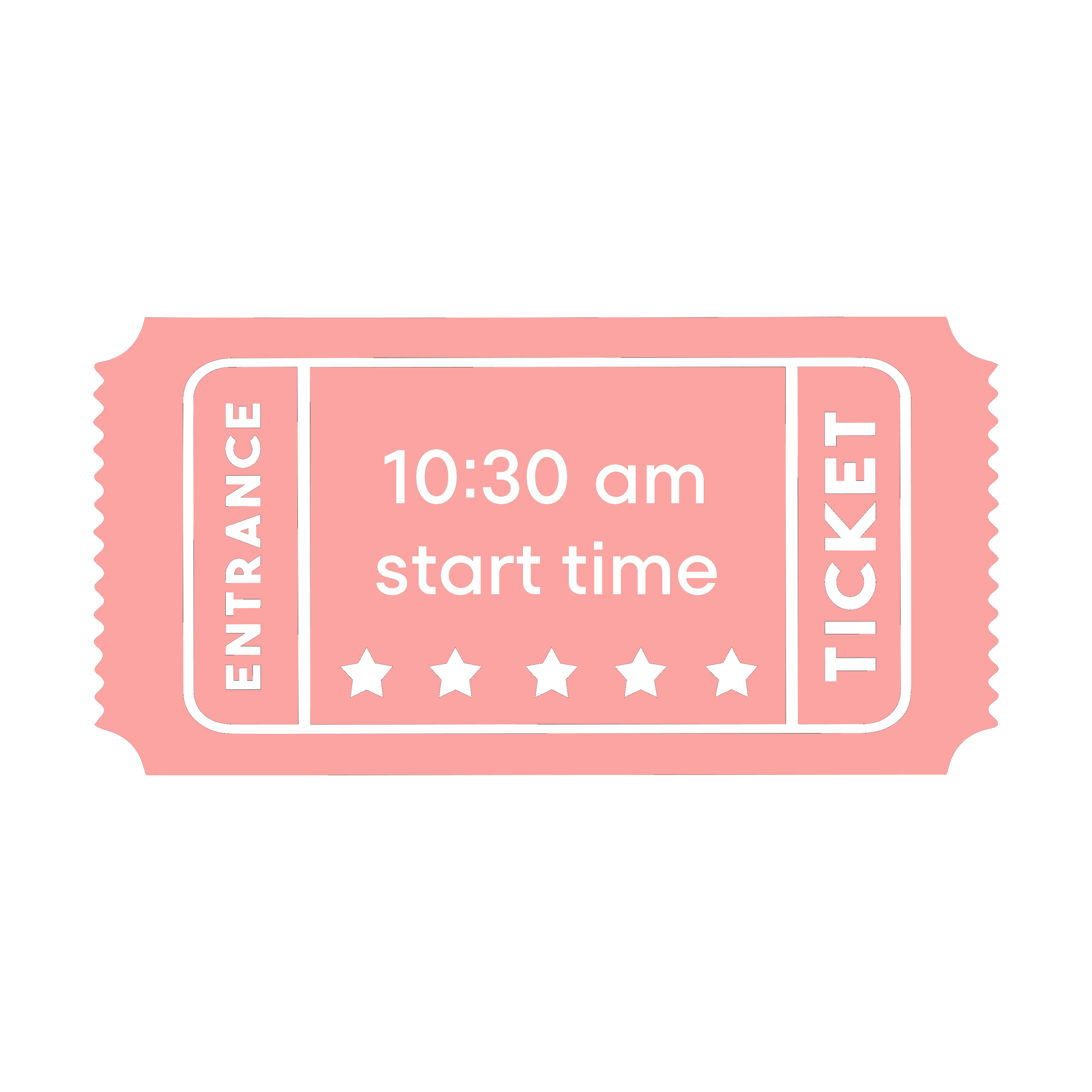 SINGLE TICKET - 10:30am start - Tuesday May 5th