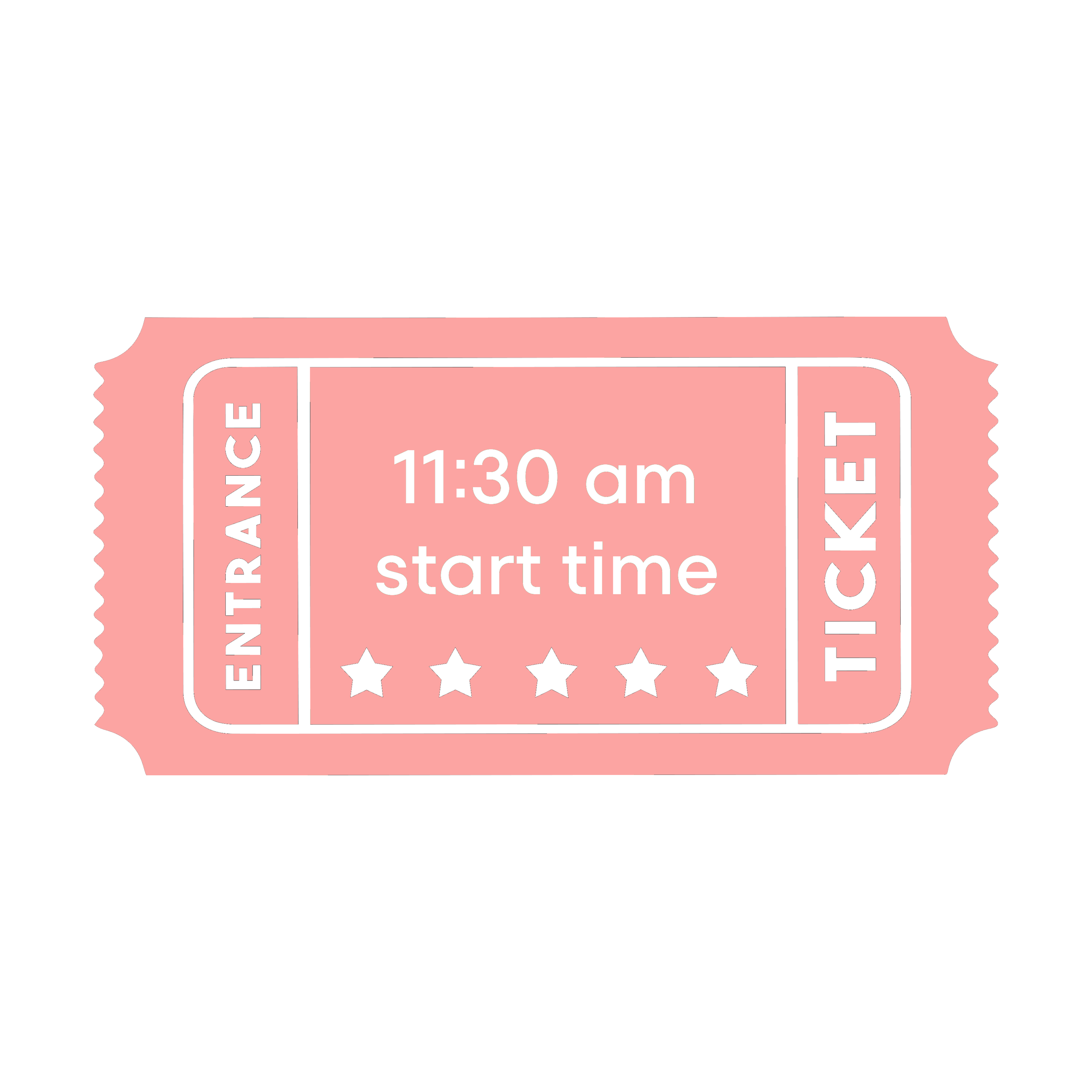 SINGLE TICKET - 11:30am start - Tuesday May 5th