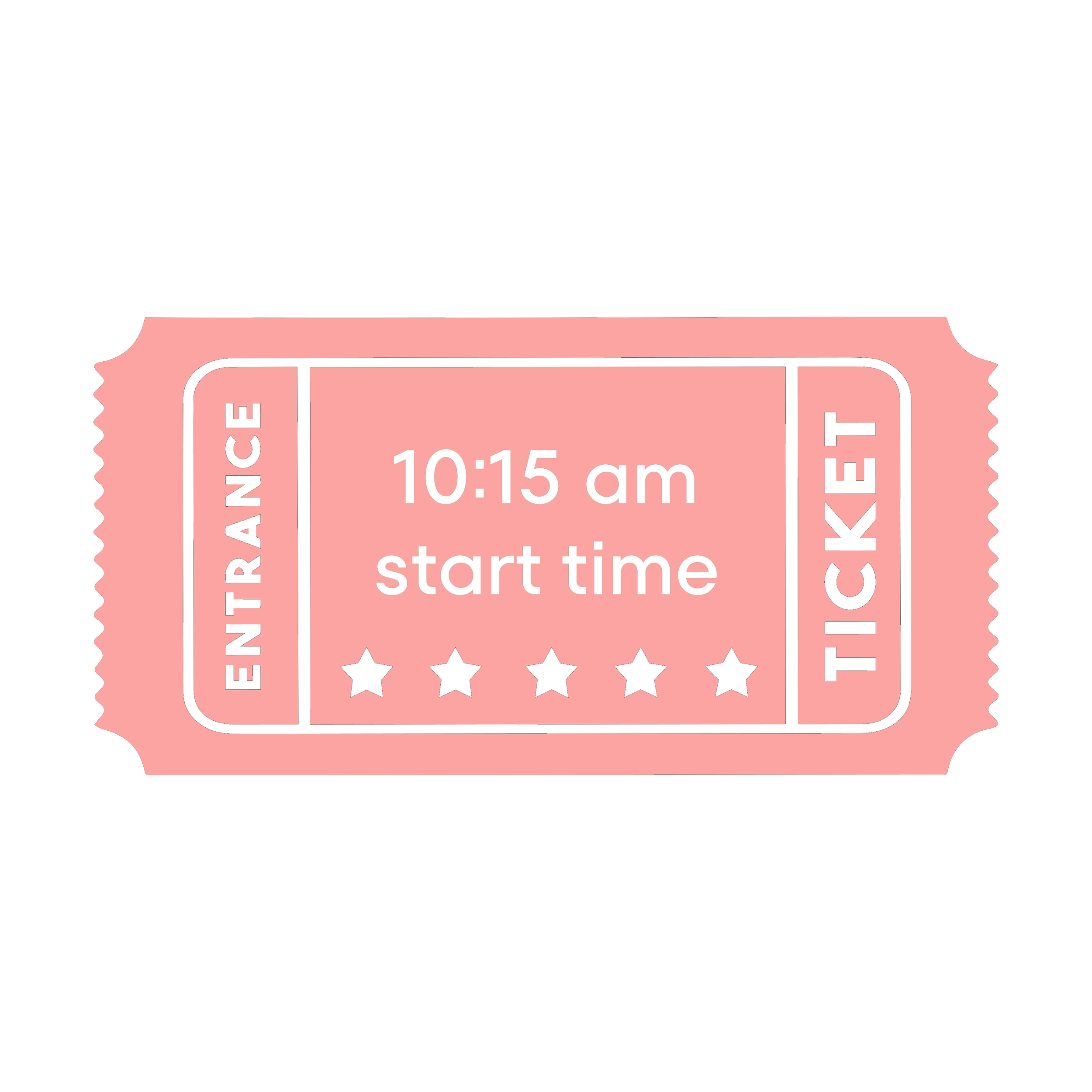 SINGLE TICKET - 10:15am start - Tuesday May 5th