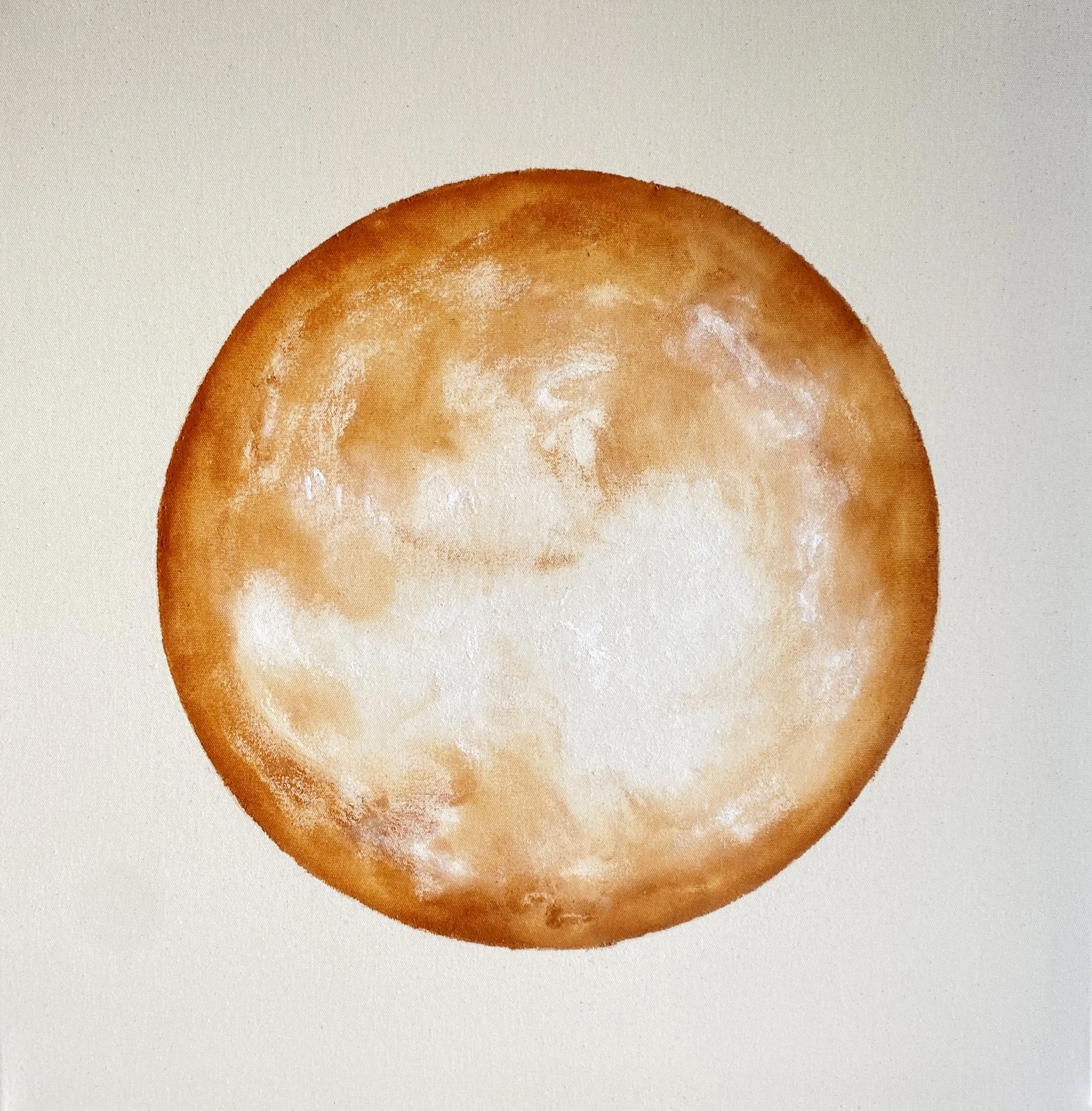  Earthy pigment, marble dust, driftwood,
70x 70cm