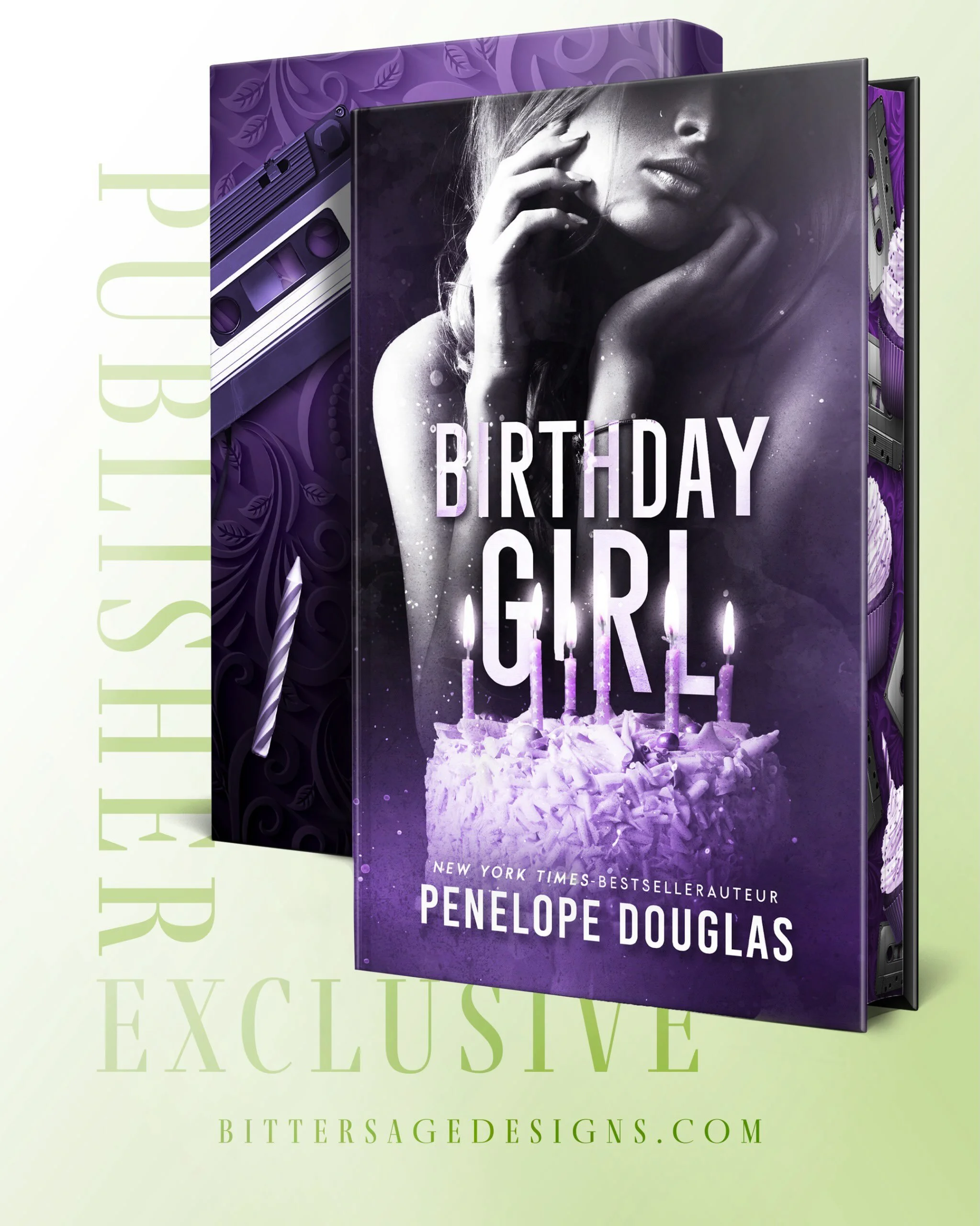 Custom Publisher Exclusive Cover &amp; Sprayed Edge Design for Birthday Girl by Penelope Douglas for @svmpublishing 💜

Designing a cover for one of my favorite books (and authors!) was such a crazy, beautiful experience. Truly felt like a full circl
