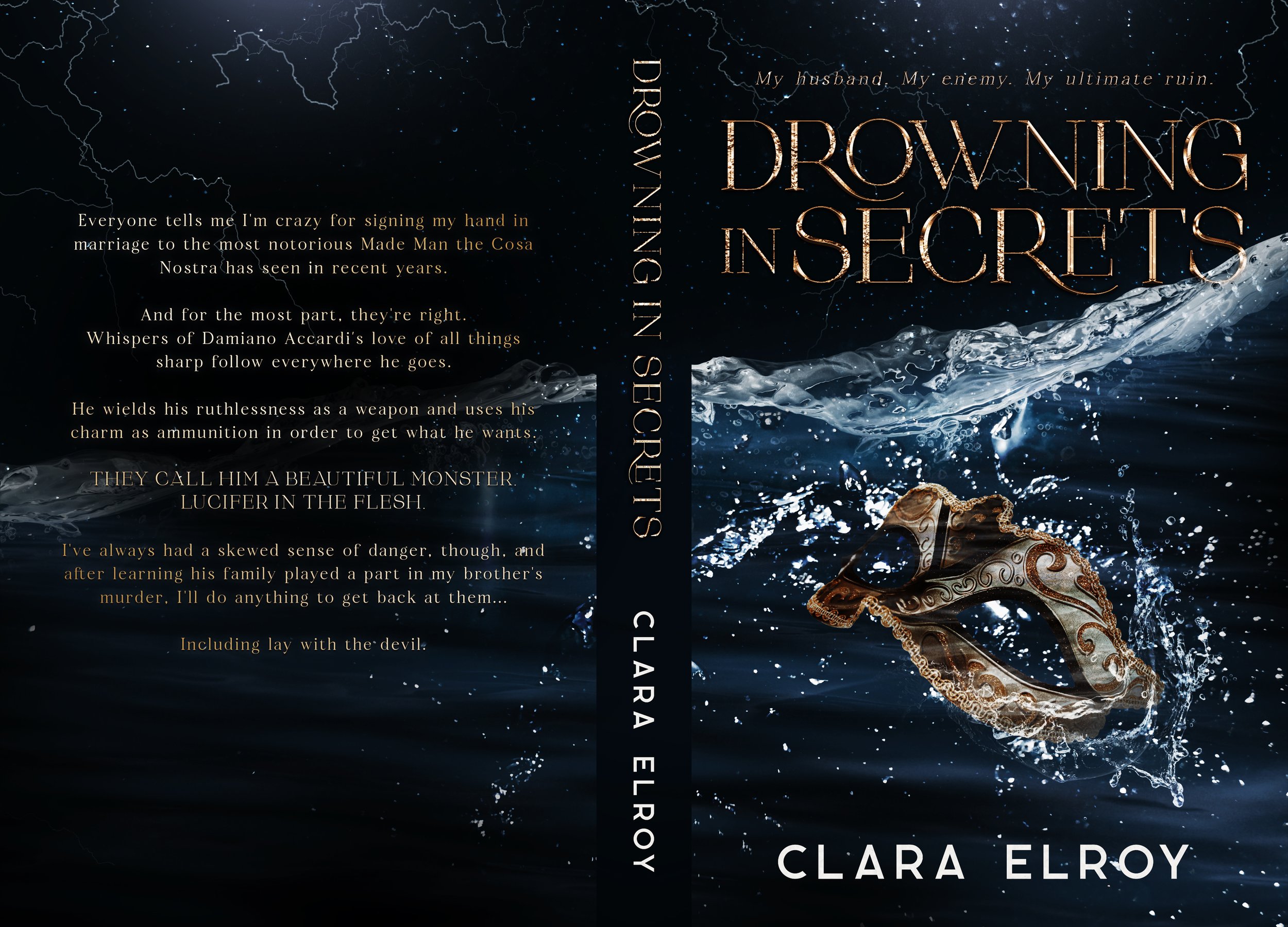 Clara Elroy - Drowning in Secrets (paperback).jpg