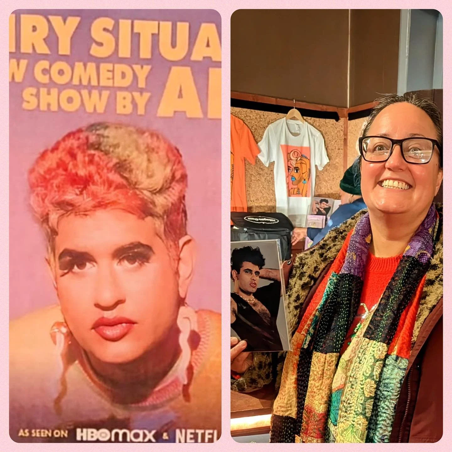 Sansel represented TA East this evening at Alok&rsquo;s &lsquo;Hairy Situation&rsquo; comedy show. She had a great evening and as always Alok bought their wisdom, trans-activism, humour and profound challenge @alokvmenon @sansel77